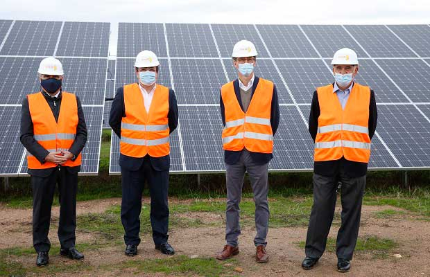 Bruc as well as Solarpack open up a 100 MW photovoltaic or pv plant in Extremadura