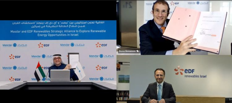 EDF Renewables as well as Masdar to team up on Israeli solar projects