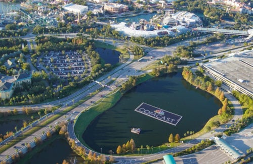 SolarSkin graphic overlay made use of on 250-kW floating solar project at Universal Orlando
