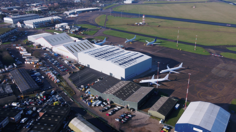 BeBa Energy finishes Norwich Airport solar mount