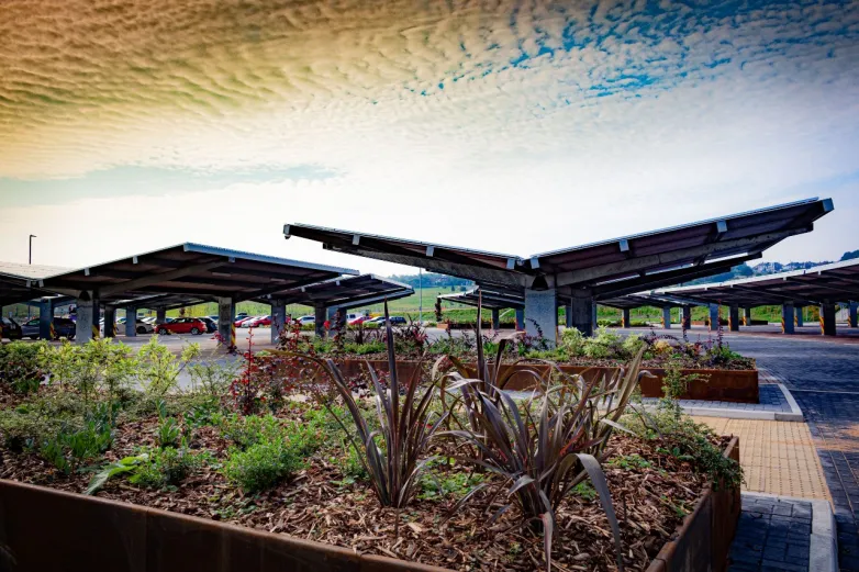 Leeds opens UK's first solar-power Park as well as Ride