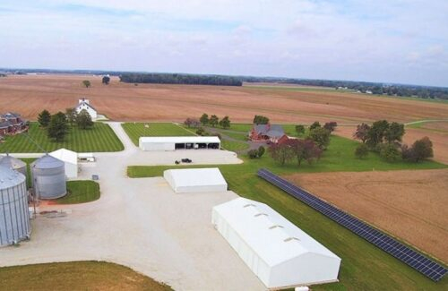Emergent Solar Energy includes 65-kW solar microgrid to Indiana farm