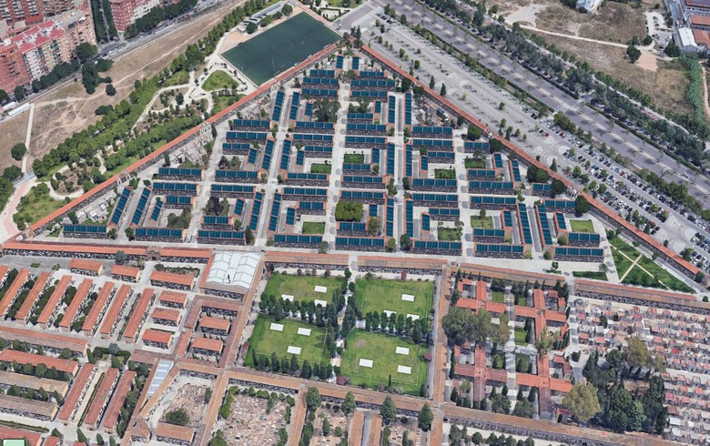 City of Valencia's dead can RIP under photovoltaic panels next year