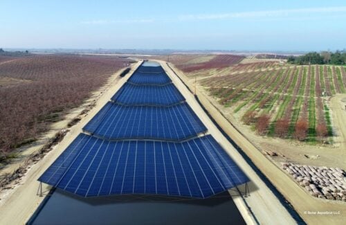 California water district intends country's 1st solar canopy project covering canals