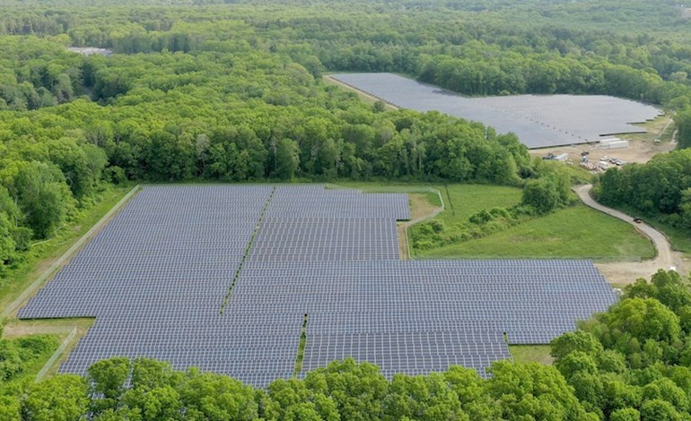 United States designer wraps up Massachusetts solar farm