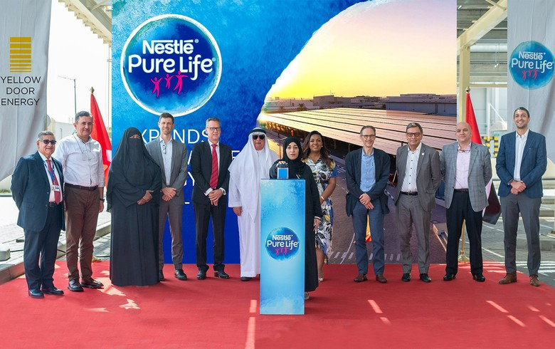 Nestle Pure Life to power Dubai manufacturing facility with solar energy