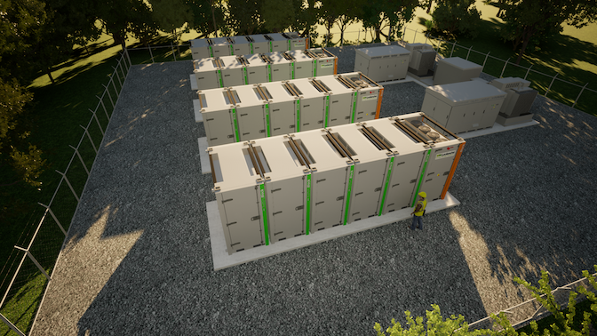 Leclanché LeBlock battery storage space selected for installment at German solar power plant