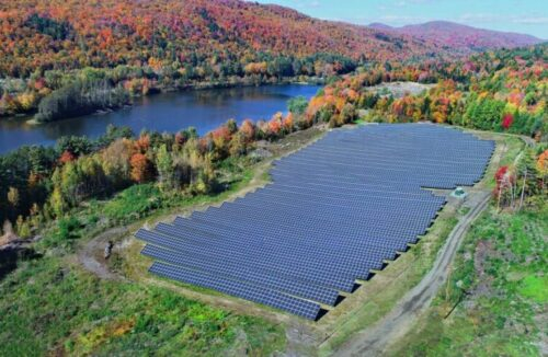 Vermont gravel currently pit home to 1.65-MW solar project