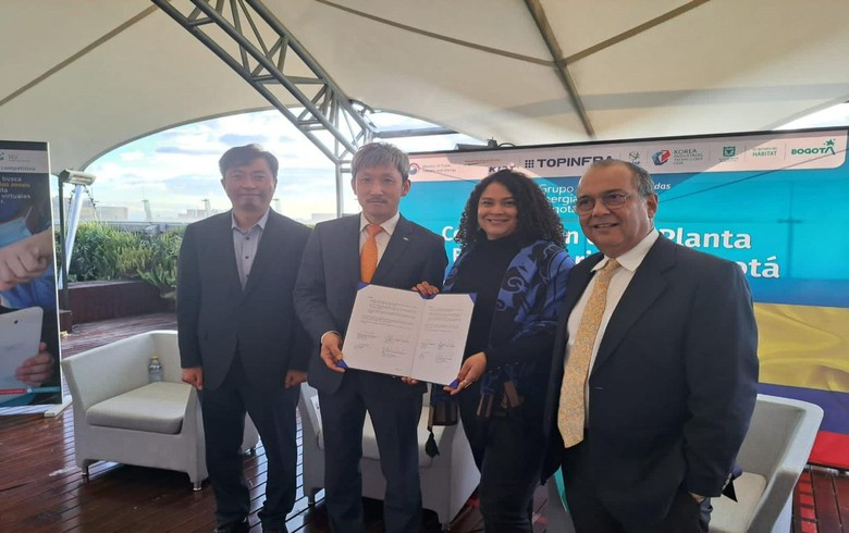 GEB protects Korea's support for solar-plus-gas hybrid project in Bogota