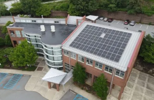 Renu Energy Solutions mounts nearly 27-kW solar array for UNC Asheville