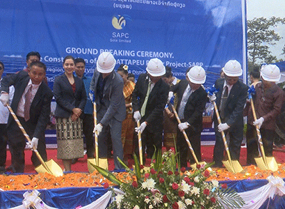Construction starts on very first large-scale solar plant in Laos