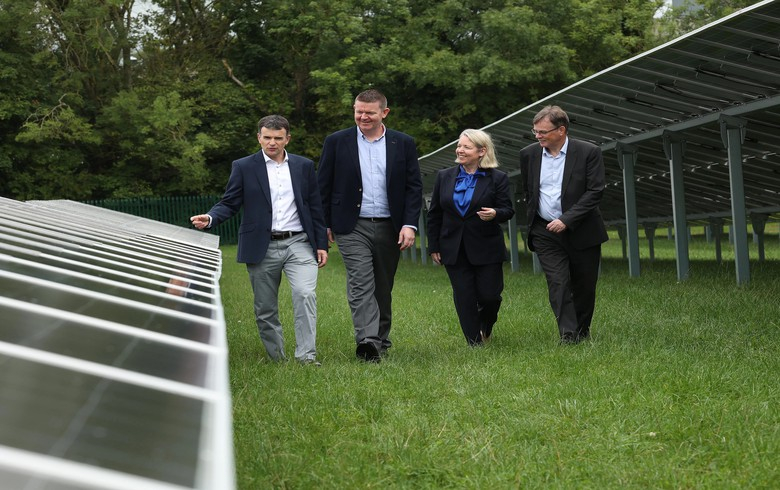 ESB, pharma firm MSD Ireland open 7.3-MW solar park