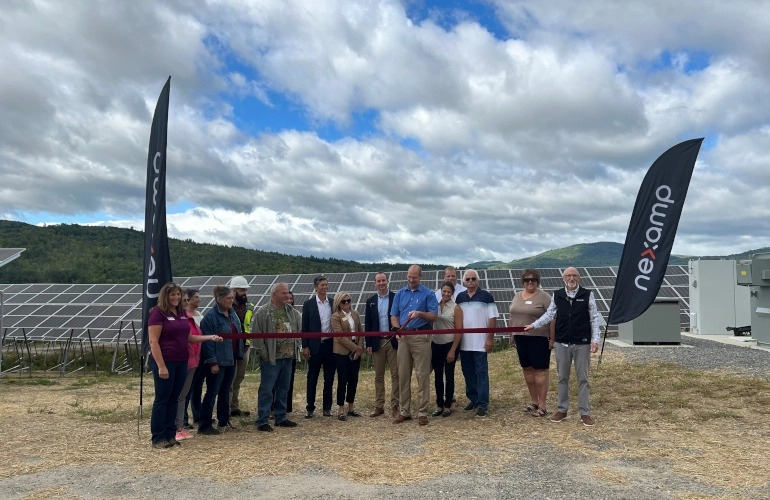 Nexamp finishes 6.5-MW community solar project in Maine