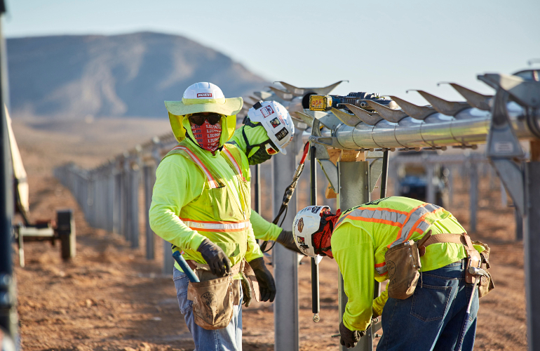 McCarthy completes building of 274 MW solar project on Nevada tribal land