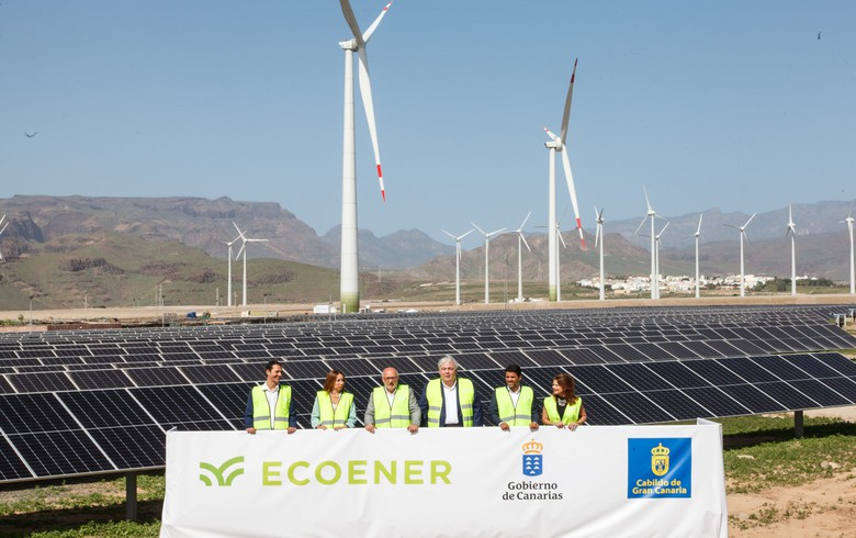 Spain's Ecoener cuts ribbon at 100-MW wind, solar complex in Canary Islands