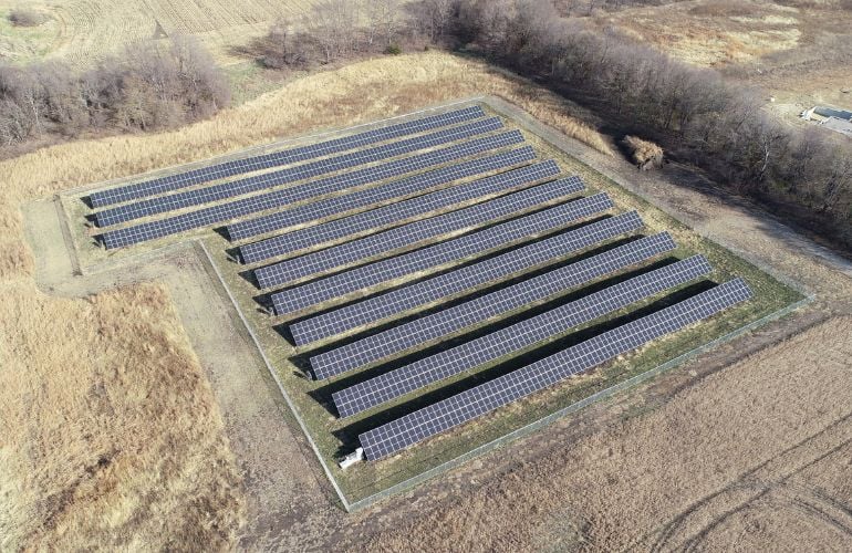 750-kW ground-mount solar project powers Kansas school district