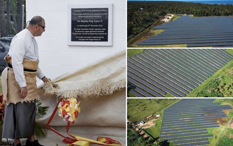 Sunergise introduces 6-MW solar farm in Tonga, biggest in South Pacific