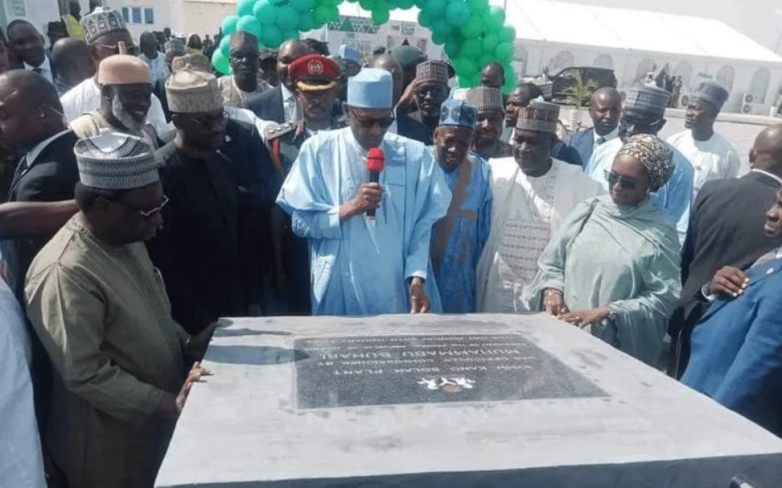President Buhari inaugurates Nigeria's largest solar PV plant