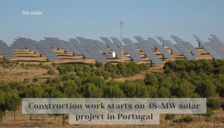 Construction work starts on 48-MW solar project in Portugal