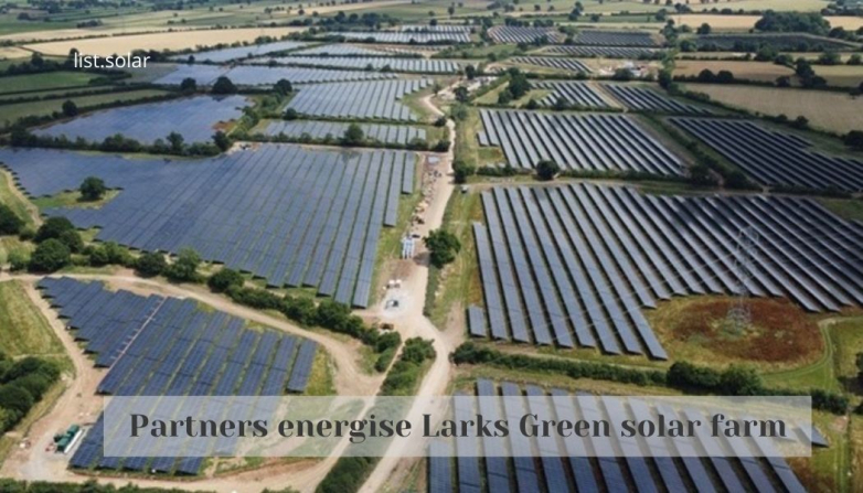 Partners energise Larks Green solar farm