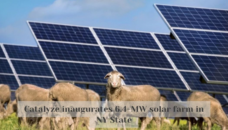 Catalyze inaugurates 6.4-MW solar farm in NY State