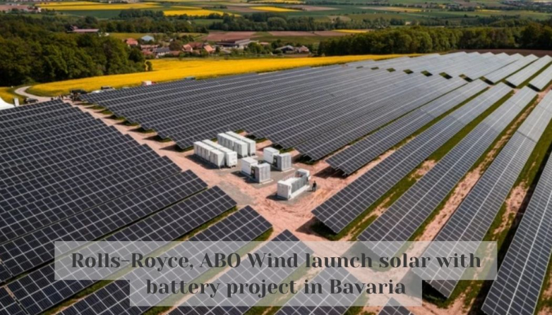 Rolls-Royce, ABO Wind launch solar with battery project in Bavaria