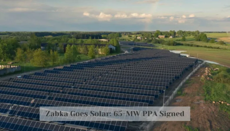 Zabka Goes Solar: 65-MW PPA Signed