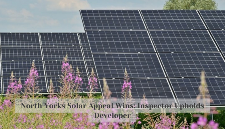 North Yorks Solar Appeal Wins: Inspector Upholds Developer