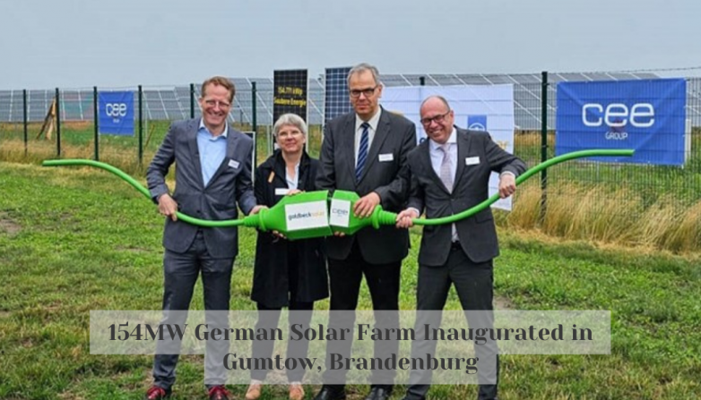 154MW German Solar Farm Inaugurated in Gumtow, Brandenburg