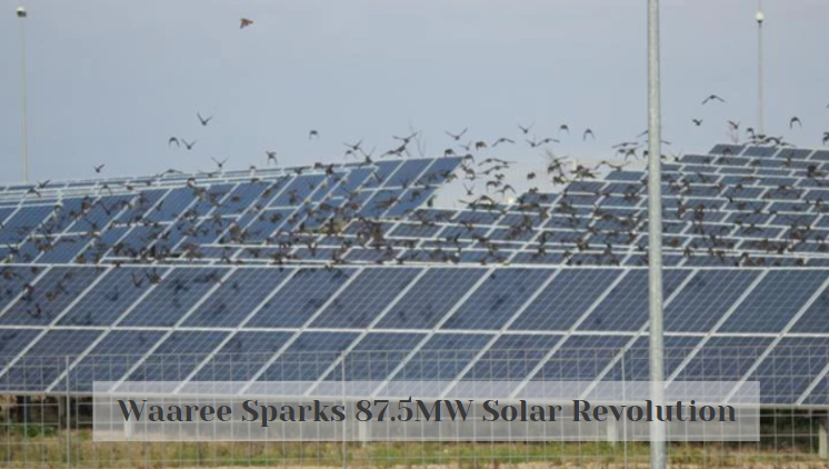 Waaree Sparks 87.5MW Solar Revolution