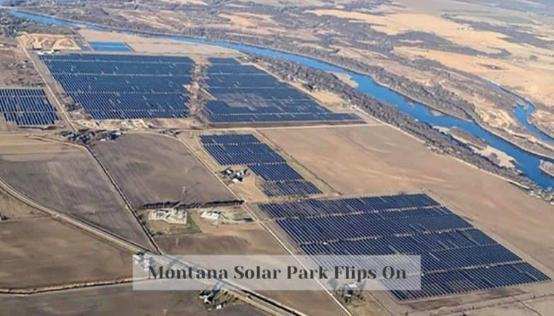 Montana Solar Park Flips On