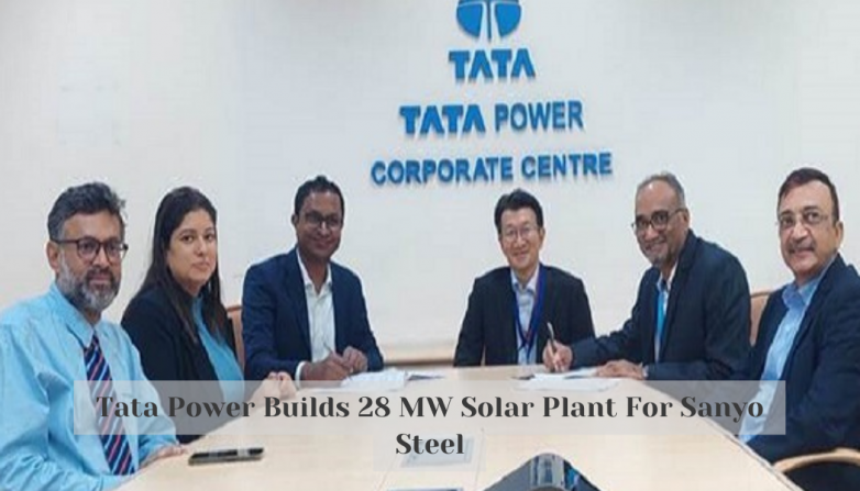 Tata Power Builds 28 MW Solar Plant For Sanyo Steel