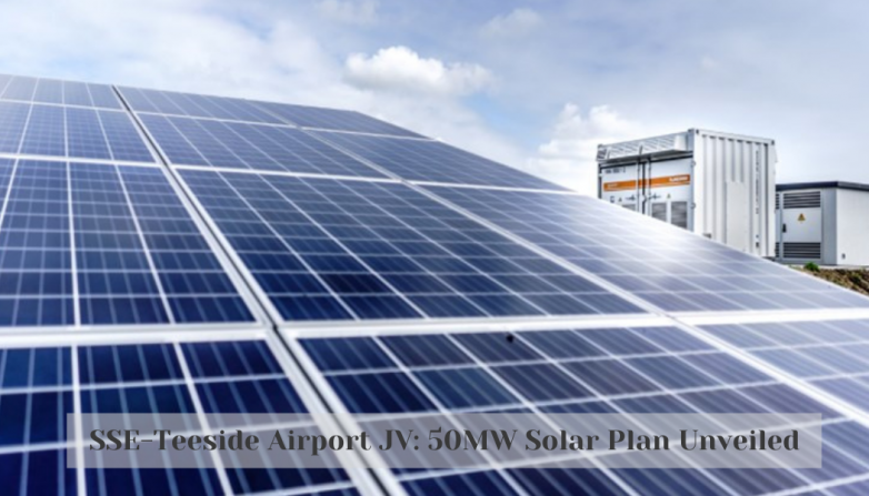 SSE-Teeside Airport JV: 50MW Solar Plan Unveiled