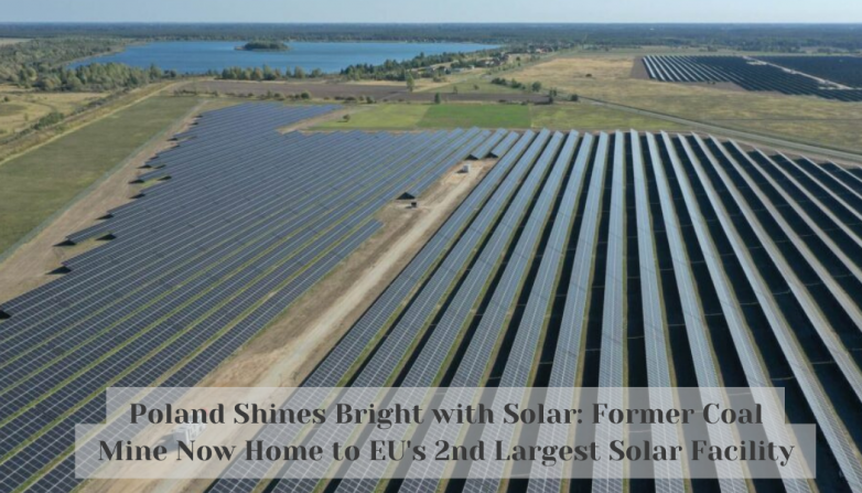 Poland Shines Bright with Solar: Former Coal Mine Now Home to EU's 2nd Largest Solar Facility