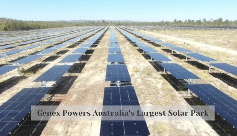 Genex Powers Australia's Largest Solar Park