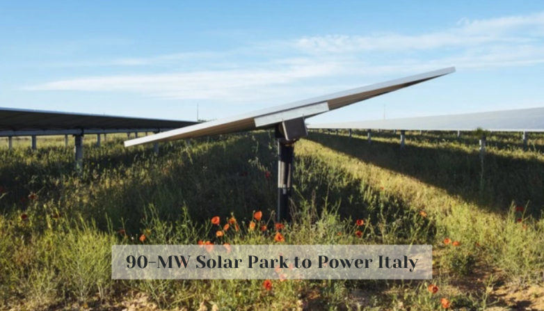 90-MW Solar Park to Power Italy