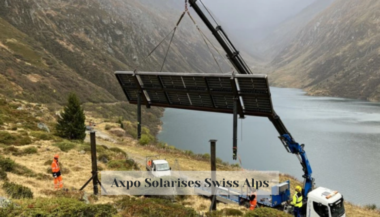 Axpo Solarises Swiss Alps