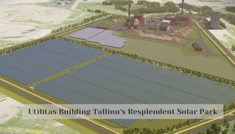 Utilitas Building Tallinn's Resplendent Solar Park
