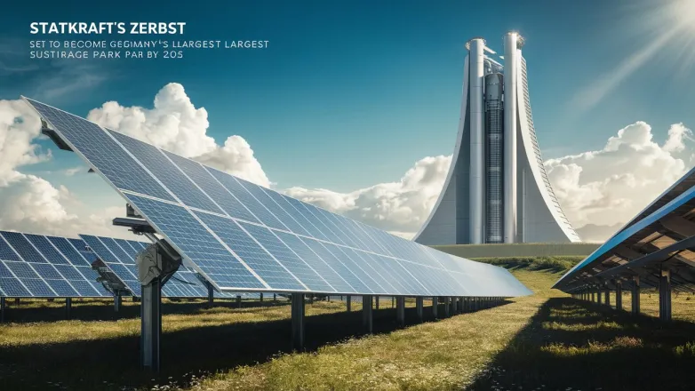 Statkraft's Zerbst: Germany's Largest Solar-Storage Park by 2025