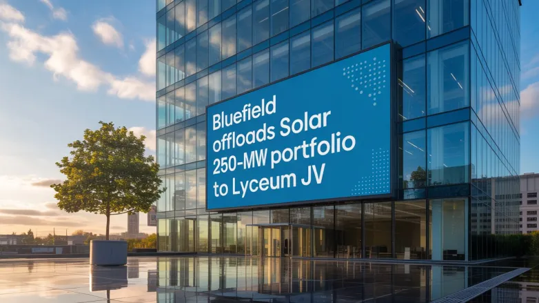 Bluefield Solar Offloads 250-MW Portfolio to Lyceum JV