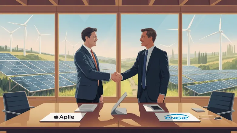 Apple, Engie Sign 10-Year Italian Clean Power Deal Apple, Engie Sign 10-Year Italian Clean Power Deal