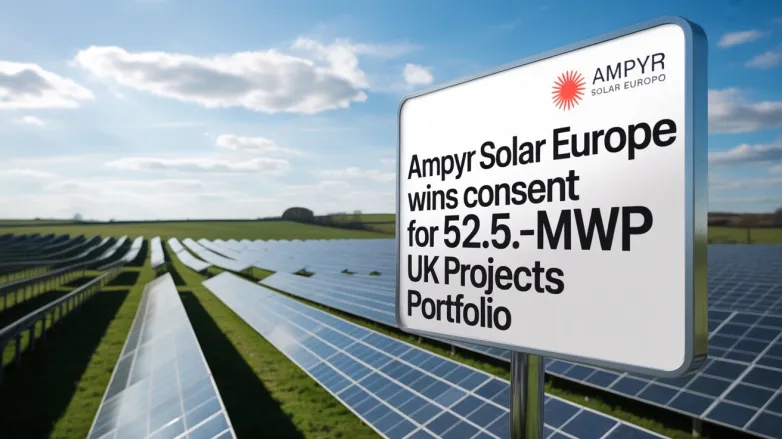 Ampyr Solar Europe wins consent for 52.5-MWp UK projects portfolio