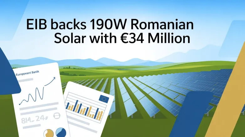 EIB Backs 190MW Romanian Solar With €34 Million