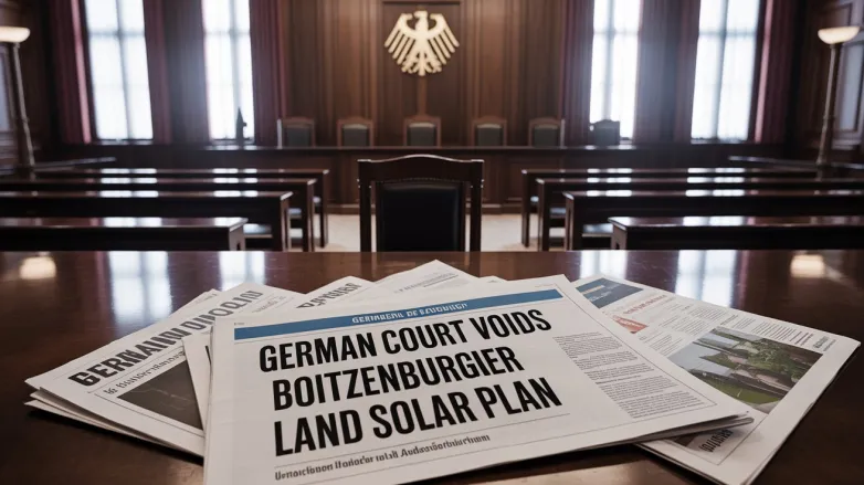 German Court Voids Boitzenburger Land Solar Plan