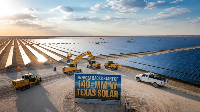 Energea Backs Start of 140-MW Texas Solar