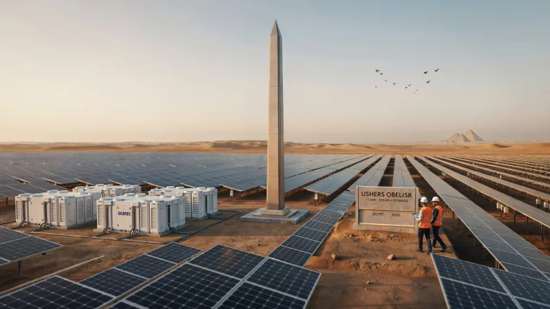 Scatec Ushers Obelisk 1.1-GW Solar-Storage Online in Egypt