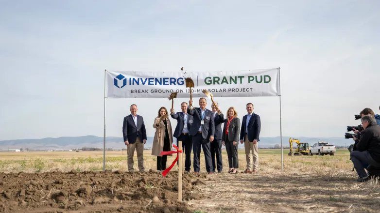 Invenergy and Grant PUD Break Ground on 120-MW Solar